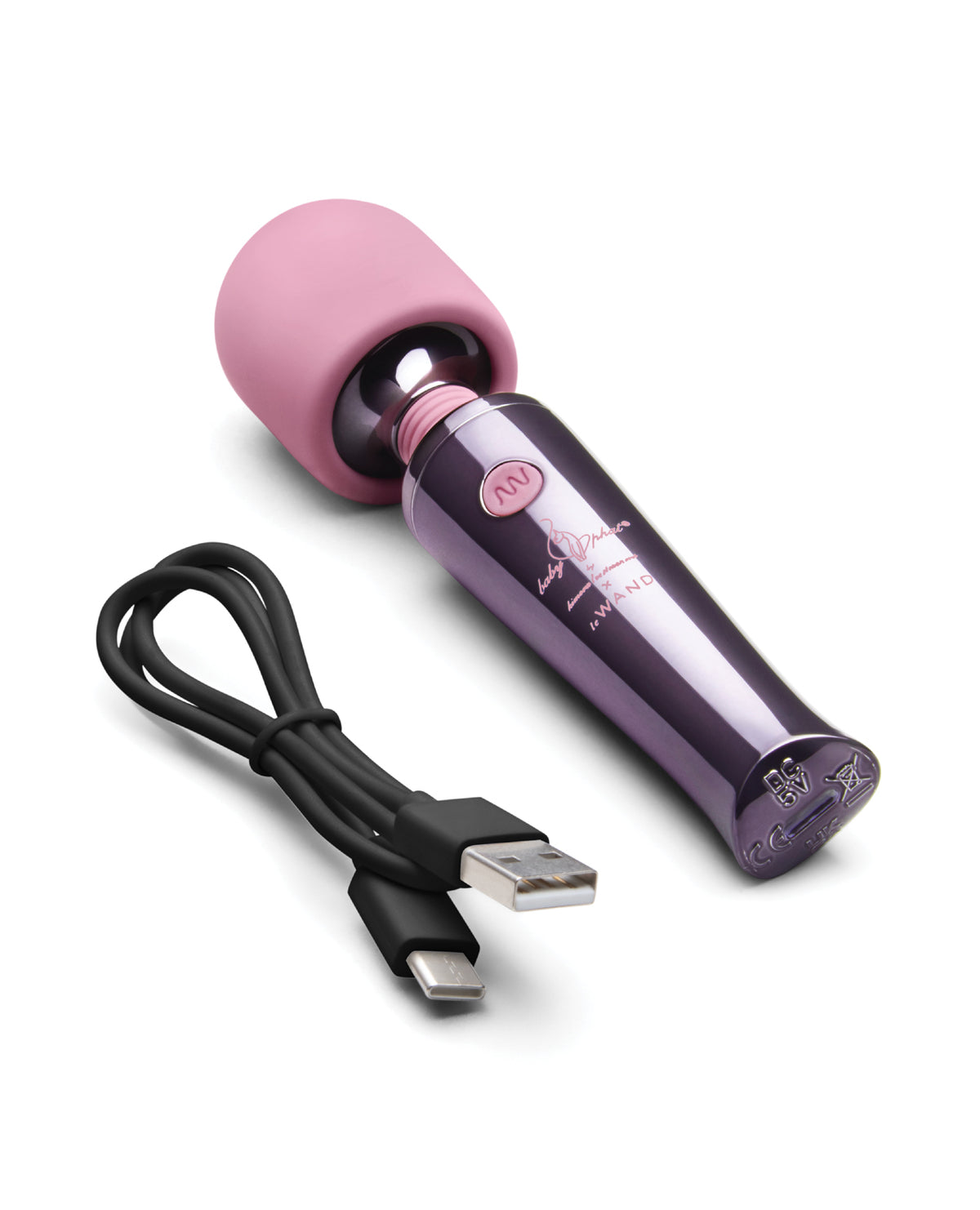 Le Wand Baby Phat Classique Mini Wand - Deep Purple by Le Wand