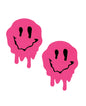 Neva Nude Strawberry Fruitella Blacklight Melty Face Pasties - Pink O/S by Neva Nude