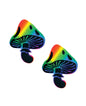 Neva Nude Trippin' Psychedelic Toadstool Pasties - Rainbow O/S by Neva Nude