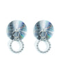 Neva Nude Pull Me Closer Holographic Ring Reusable Silicone Pasties - Silver O/S by Neva Nude