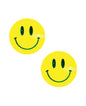 Neva Nude Radiant Rascal Smiley Blacklight Pasties - Neon Yellow O/S by Neva Nude
