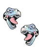 Neva Nude Holographic Dinosaur Pasties - Multicolor O/S by Neva Nude
