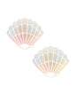 Neva Nude Holographic Mermaid Shell Nipple Cover Pasties - O/S by Neva Nude