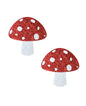 Neva Nude Sparkly Shroom Pasties - Red/White O/S by Neva Nude