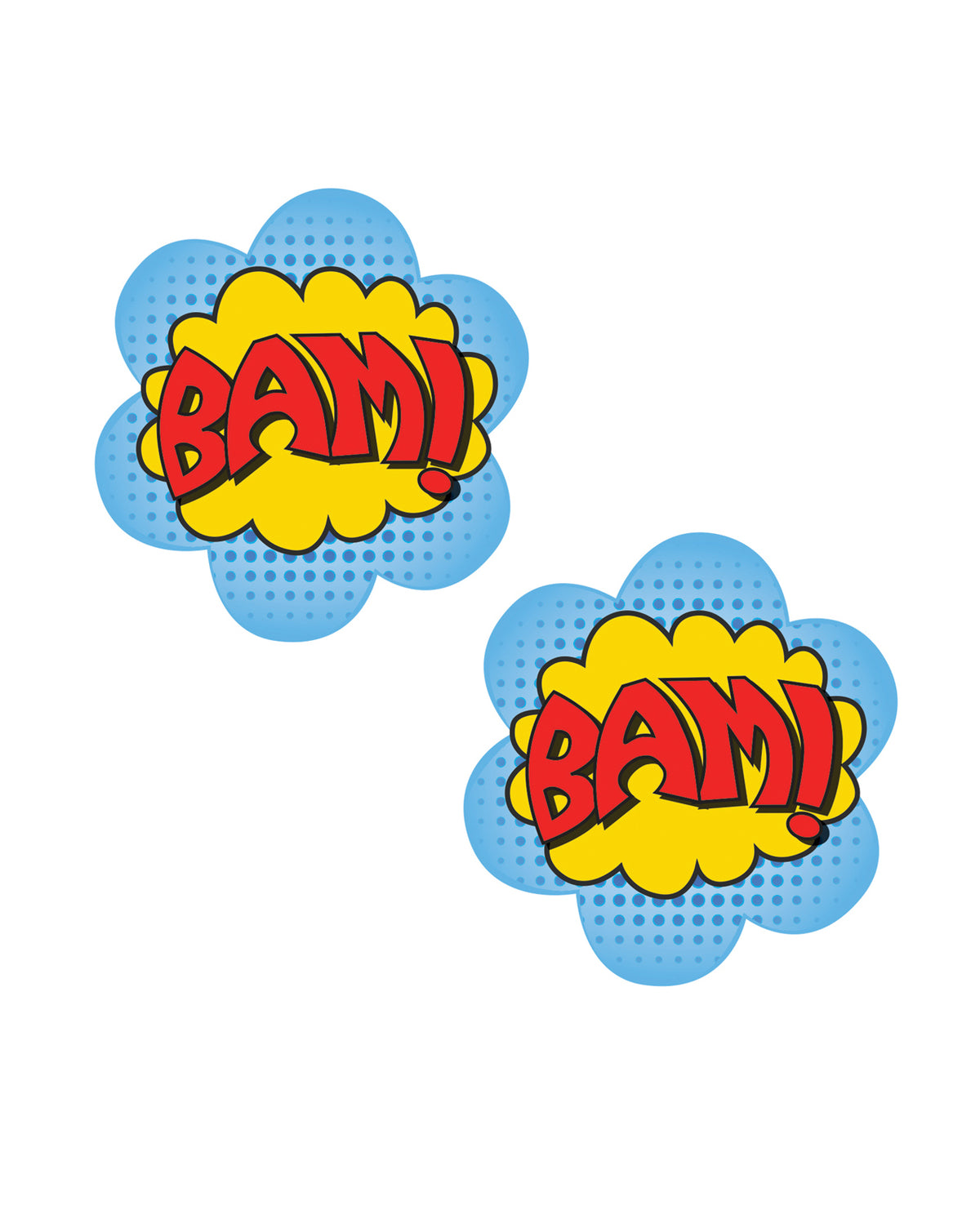 Neva Nude Freaking Awesome BAM! Pasties - Multicolor O/S by Neva Nude