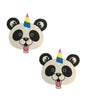 Neva Nude PandaCorn Glitter Blacklight Spirit Party Animal Pasties - White O/S by Neva Nude