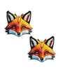 Neva Nude What Did The Fox Say Glitter Pasties - Orange O/S by Neva Nude