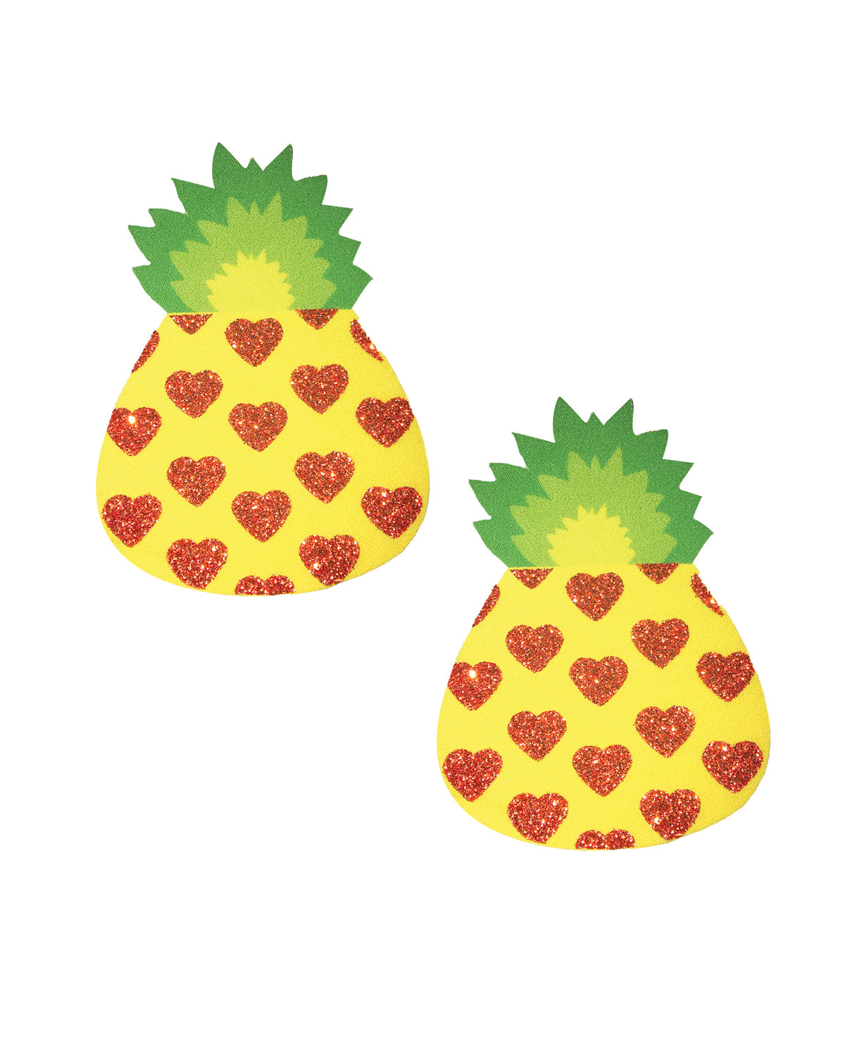 Neva Nude Pina Colada Glitter Pineapple Pasties - Multicolor O/S by Neva Nude