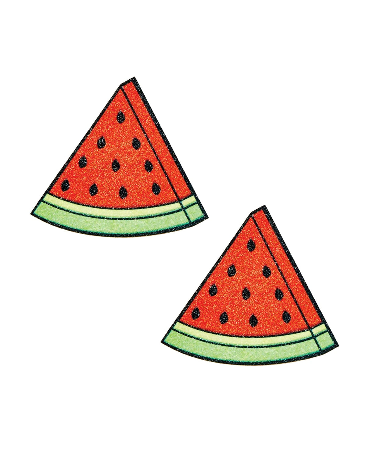 Neva Nude Watermelon Juicy Glitter Pasties - Multicolor O/S by Neva Nude