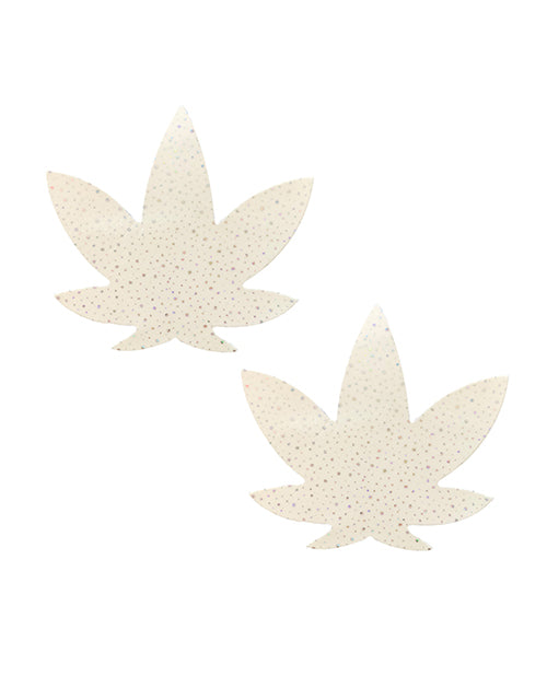 Neva Nude Supernova Holographic Twinkle Dope AF Weed Pasties - Glow-in-the-Dark O/S by Neva Nude