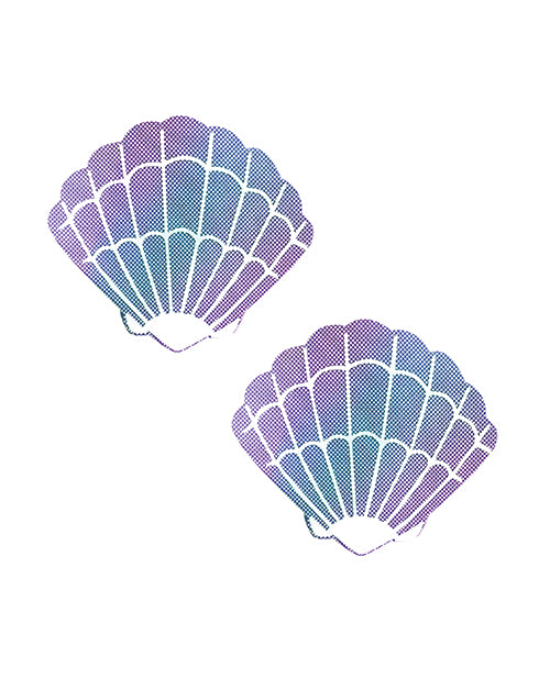 Neva Nude Lustful Mermaid Shell Pasties - Lilac O/S by Neva Nude