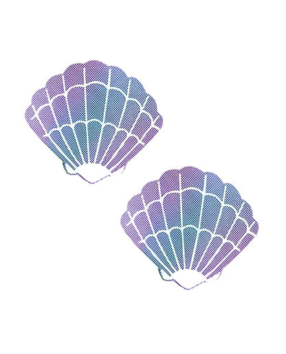 Neva Nude Lustful Mermaid Shell Pasties - Lilac O/S by Neva Nude