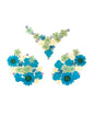 Neva Nude Spring Fling Real Dried Pressed Flower Nipple Sticker Pasties - Blue O/S by Neva Nude