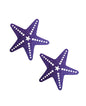 Neva Nude Glitter Sexy Starfish Pasties - Purple O/S by Neva Nude