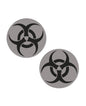 Neva Nude Biohazard Toxic Reflective Glitter Pasties - Black O/S by Neva Nude