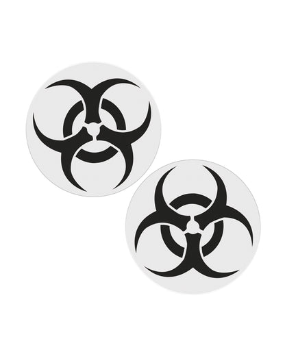 Neva Nude Biohazard Toxic Reflective Glitter Pasties - Black O/S by Neva Nude