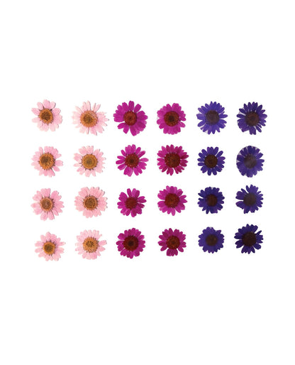 Neva Nude Garden Goddess Real Dried Pressed Flower Face & Body Stickers - Multicolor O/S by Neva Nude
