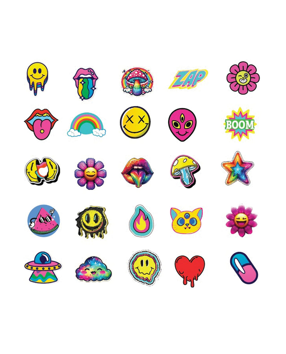 Neva Nude Weird and Wacky Hydrocolloid Acne Pimple Stickers SpotStix - Multicolor O/S by Neva Nude