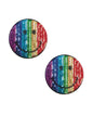 Neva Nude Smiley Joe Sequin Pasties - Multicolor O/S by Neva Nude
