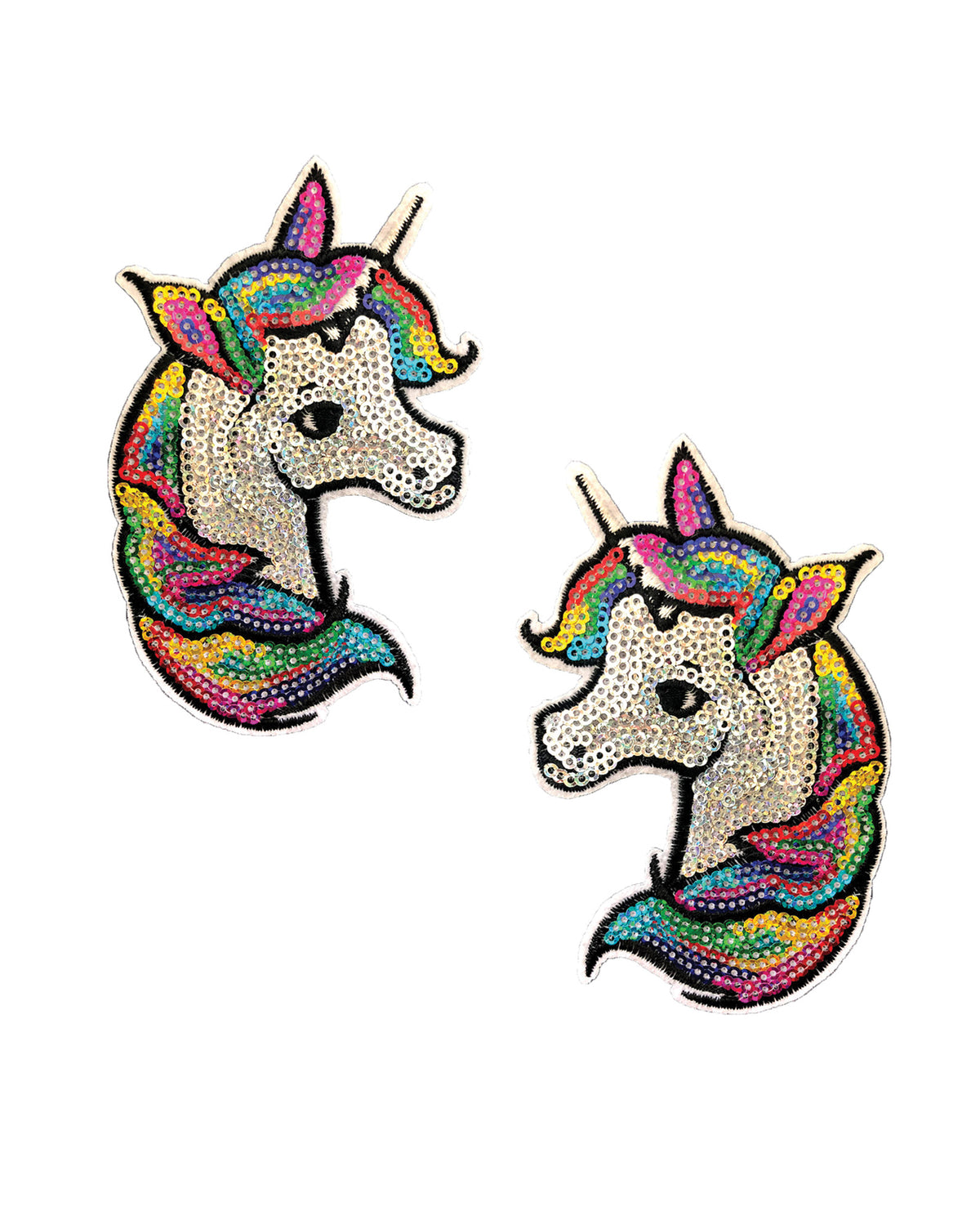 Neva Nude Sequin Unicorn Nifty Nipztix Pasties 2 Wears - Multicolor O/S by Neva Nude