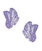 Neva Nude Super Sparkle Glitter Beautiful Butterfly Kisses Pasties - Lavender O/S by Neva Nude