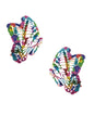Neva Nude Sequin Mesh Beautiful Butterfly Kisses Pasties - Multicolor O/S by Neva Nude