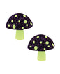Neva Nude Purple Glitter Blacklight Shroom Pasties - Multicolor O/S by Neva Nude
