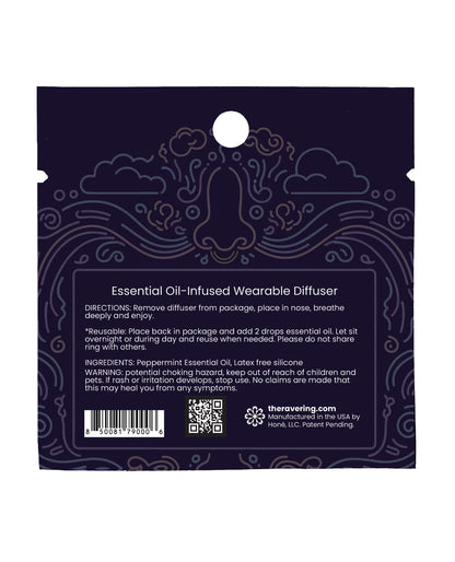 Rave Ring Chill Single Sachet - Peppermint Scent - Clear by Rave Ring