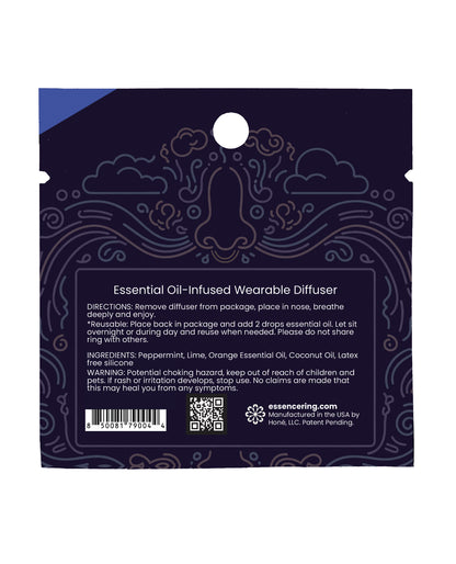 Rave Ring Chill Single Sachet - Peppermint Scent - Blue by Rave Ring