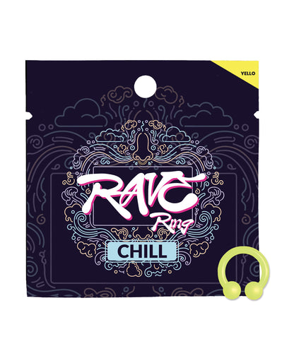 Rave Ring Chill Single Sachet - Peppermint Scent - Yellow by Rave Ring
