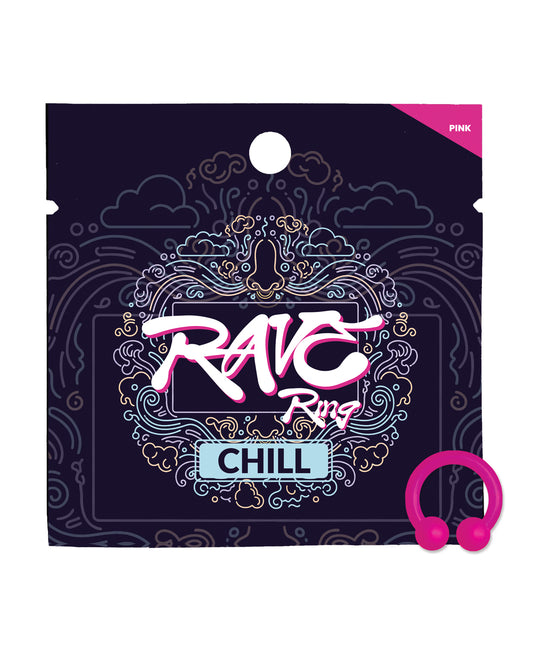 Rave Ring Chill Single Sachet - Peppermint Scent - Pink by Rave Ring