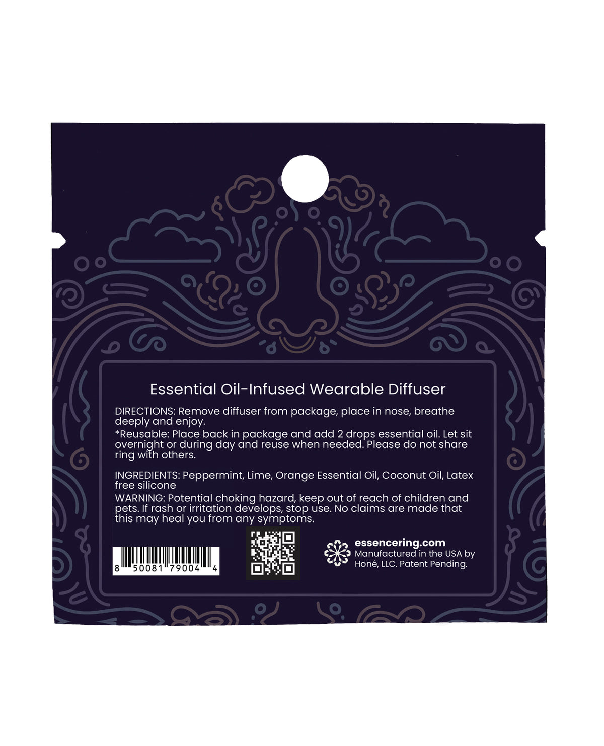 Rave Ring NRG Single Sachet - Energy Scent - Clear by Rave Ring