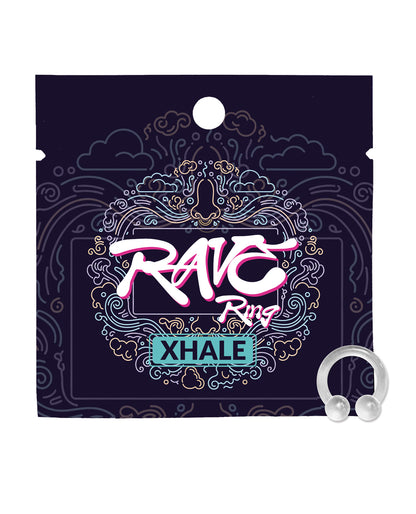 Rave Ring Xhale Single Sachet - Breath Easy Scent - Clear by Rave Ring