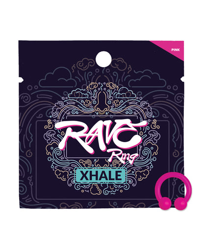 Rave Ring Xhale Single Sachet - Breath Easy Scent - Pink by Rave Ring