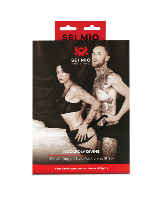 Sei Mio Doggedly Divine Deluxe Doggie Style Positioning Strap by Sei Mio
