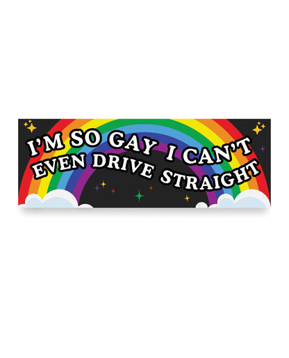 I'm So Gay Car Magnet by Sleazy Greetings