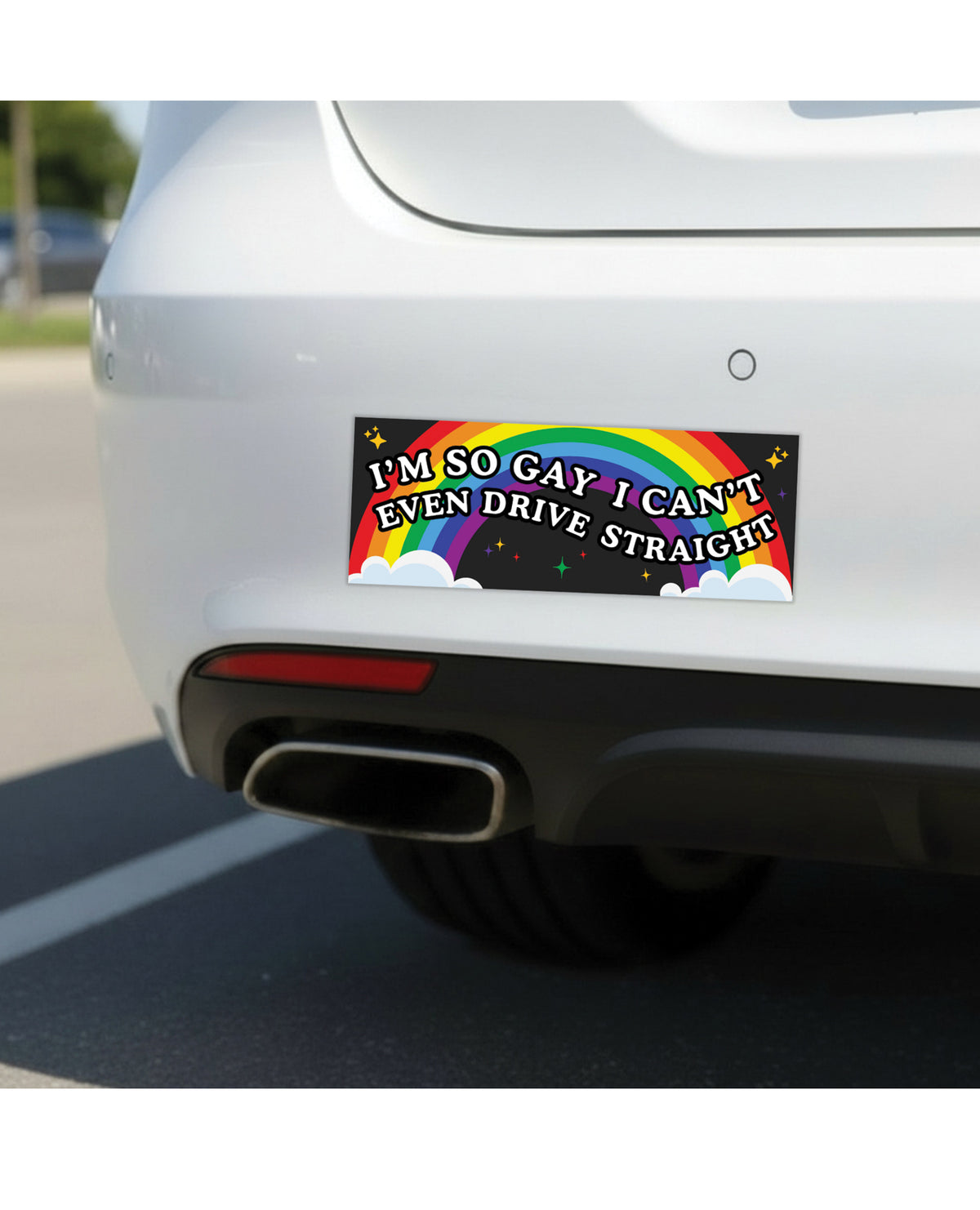 I'm So Gay Car Magnet by Sleazy Greetings