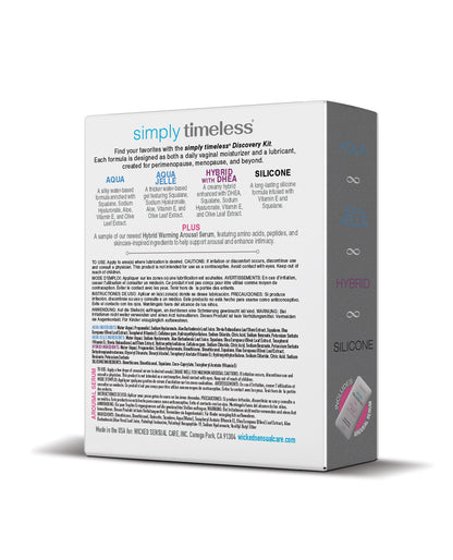 Wicked Sensual Care Simply Timeless Discovery Kit - 1 oz Bottles by Wicked Sensual Care
