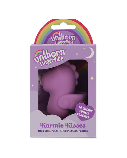 Unihiorn Finger Vibe Karmic Kisses - Purple by Unihorn