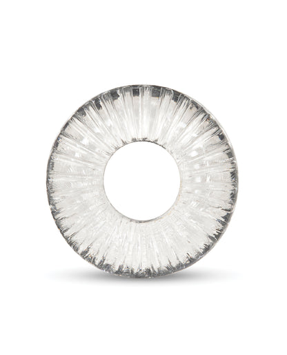 b-Vibe Stretch-Tech Swirl Flexible Secure Fit Cock Ring by b-vibe