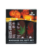 Earthly Body 2026 Holiday Massage Oil Gift Set - 2 oz Asst. Scents Box of 3 by Earthly Body