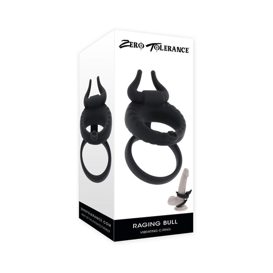 Zero Tolerance Raging Bull Silicone Rechargeable Black by Evolved