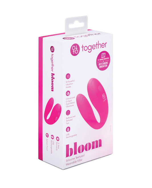 Together Bloom Wearable Vibrator - Hot Pink by Together