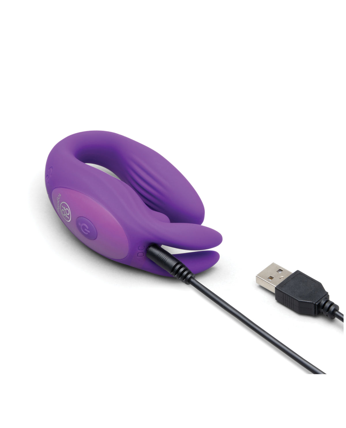 Together Seamless Wearable Rabbit Vibrator w/Remote Control - Purple by Together