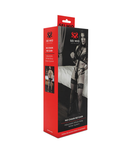 Sei Mio No Chain No Gain Ankle, Hand & Collar Chain Restraint System by Sei Mio