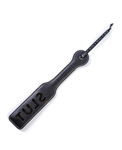 Sei Mio Take Brat & Party Brat/Slut Double Sided Paddle by Sei Mio