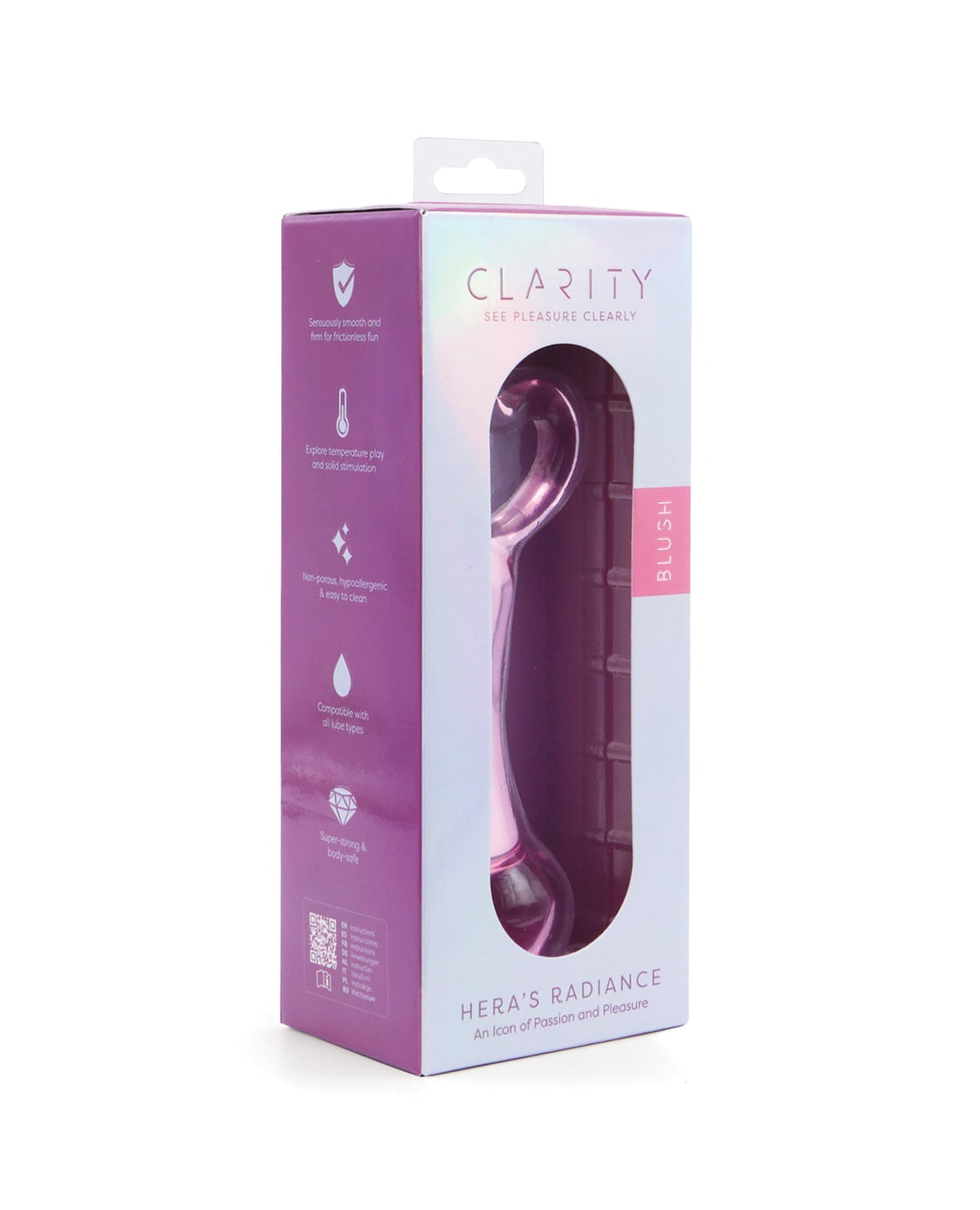 Clarity Glass Dildo - Radiance by Clarity