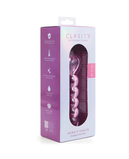 Clarity Glass Dildo - Grace by Clarity