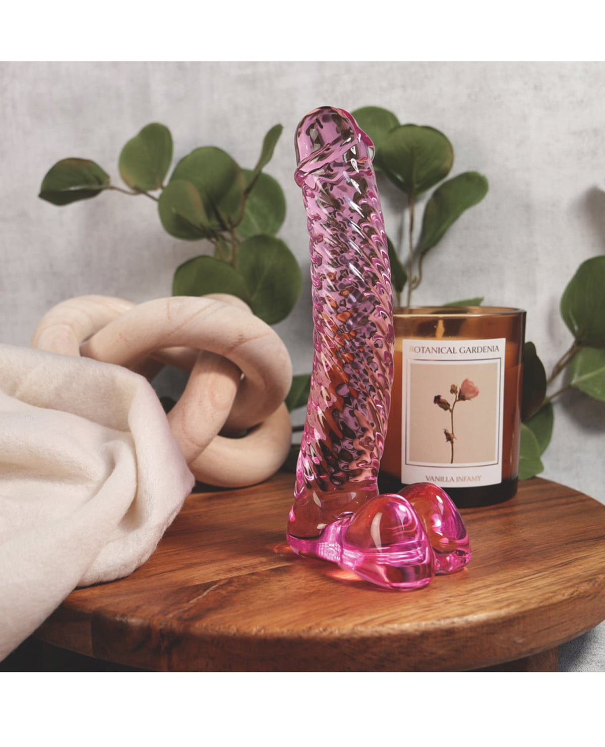 Clarity Glass Dildo - Solstice by Clarity
