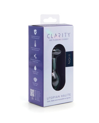 Clarity Glass Dildo - Halite by Clarity